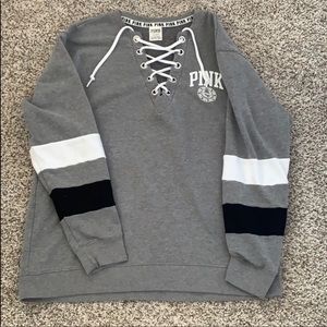 Pink long sleeve shirt